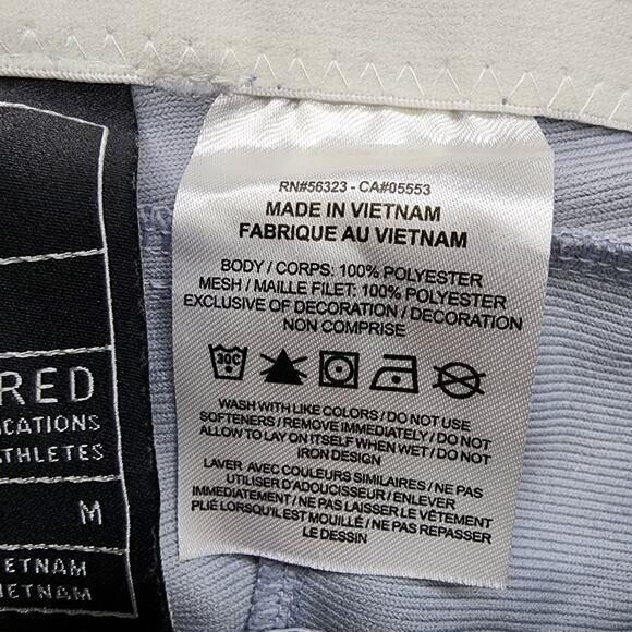 Nike Pants Womens M Gray Vapor Select 2 Softball 3/4 Length Fitted Athletic - Picture 7 of 13